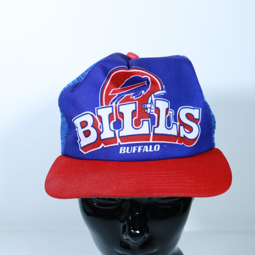 Vintage New Era 1970s NFL Buffalo Bills Dupont Visor Hat Made in USA